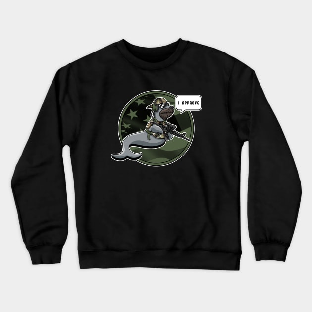 SEAL of Approval Crewneck Sweatshirt by CCDesign